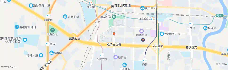 成都成汉北路泰和二街口_公交站地图_成都公交_妙搜公交查询2025