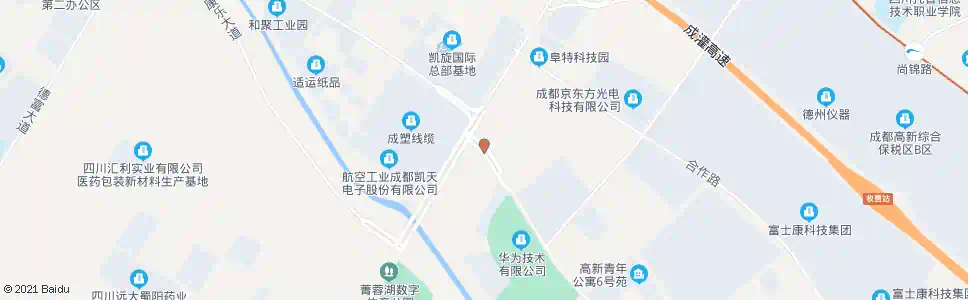 成都西源大道中_公交站地图_成都公交_妙搜公交查询2025