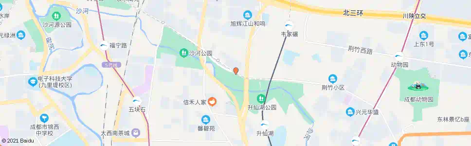 成都双沙桥路口_公交站地图_成都公交_妙搜公交查询2025