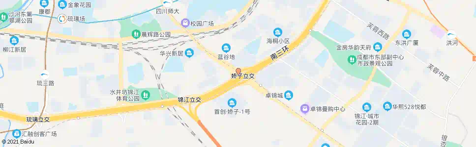 成都黄杨街成龙大道口_公交站地图_成都公交_妙搜公交查询2025