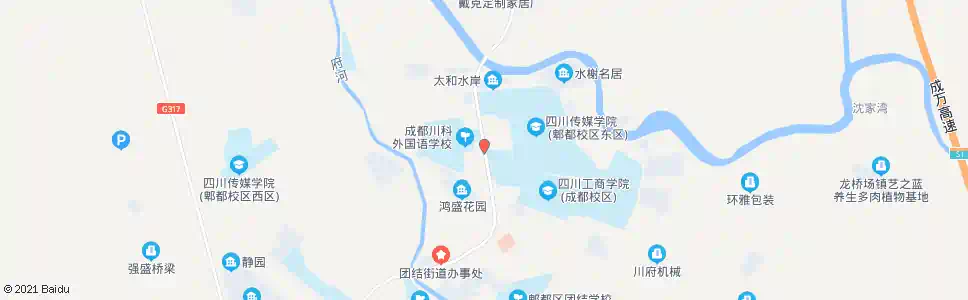 成都团结镇_公交站地图_成都公交_妙搜公交查询2025