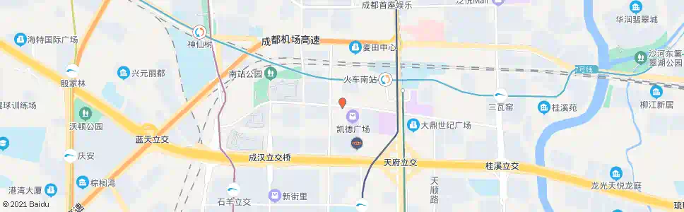 成都盛和一路西_公交站地图_成都公交_妙搜公交查询2025