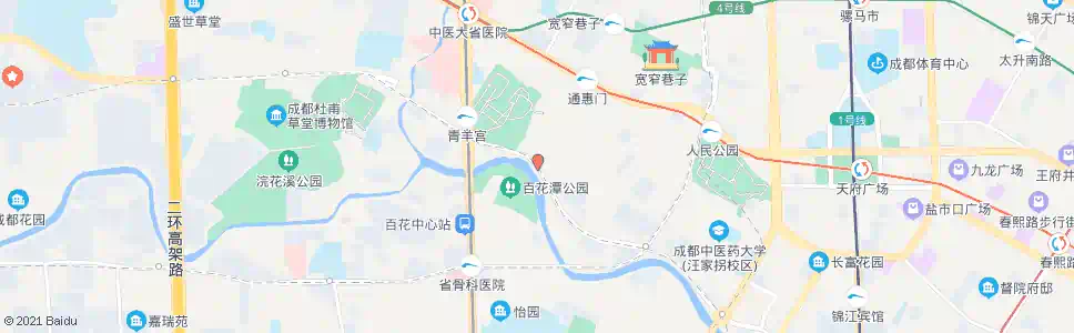 成都宝云庵_公交站地图_成都公交_妙搜公交查询2025