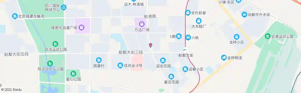成都星空路航都大街口_公交站地图_成都公交_妙搜公交查询2025