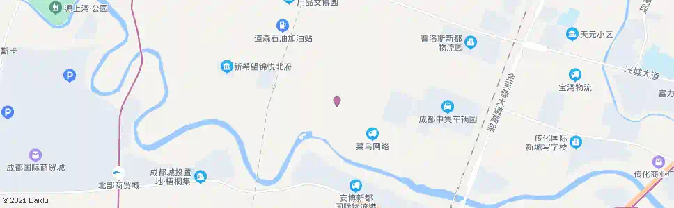 成都新竹大道_公交站地图_成都公交_妙搜公交查询2025