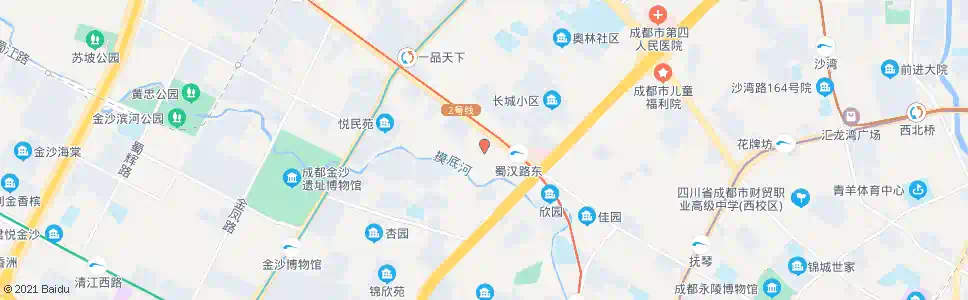 成都同善街_公交站地图_成都公交_妙搜公交查询2025
