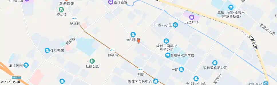 成都三九八厂_公交站地图_成都公交_妙搜公交查询2025
