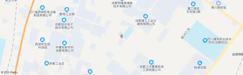 成都新工大道中_公交站地图_成都公交_妙搜公交查询2025