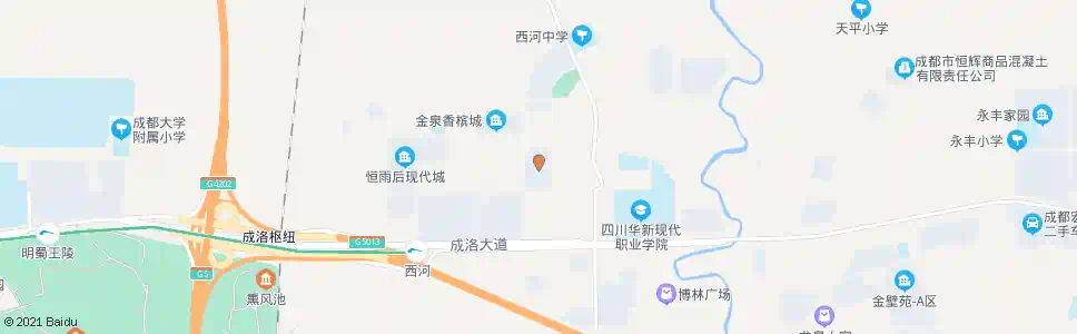 成都美辰东方_公交站地图_成都公交_妙搜公交查询2025