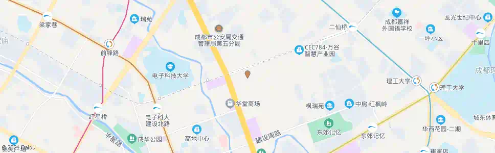 成都建业路北_公交站地图_成都公交_妙搜公交查询2025