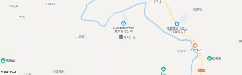 成都红阳小区_公交站地图_成都公交_妙搜公交查询2025