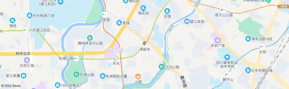 成都净居寺南路_公交站地图_成都公交_妙搜公交查询2025