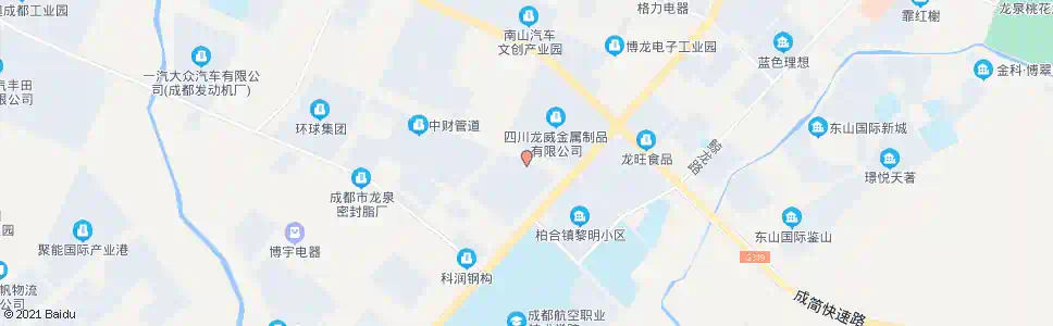 成都阳光铝业_公交站地图_成都公交_妙搜公交查询2025