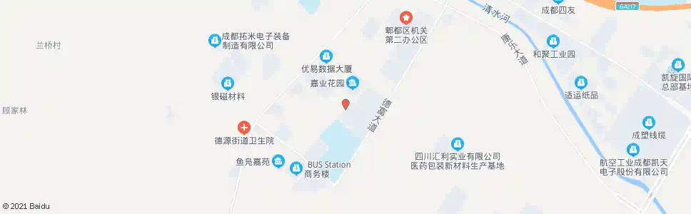 成都红旗大道稻香路口_公交站地图_成都公交_妙搜公交查询2025