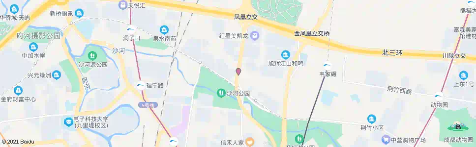 成都八里桥路中_公交站地图_成都公交_妙搜公交查询2025