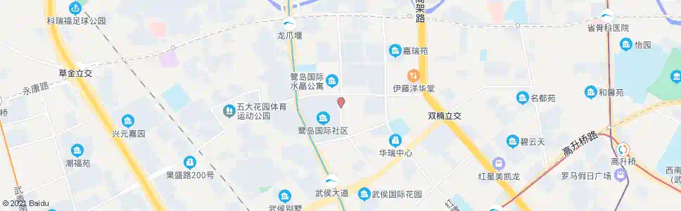 成都龙华南路_公交站地图_成都公交_妙搜公交查询2025