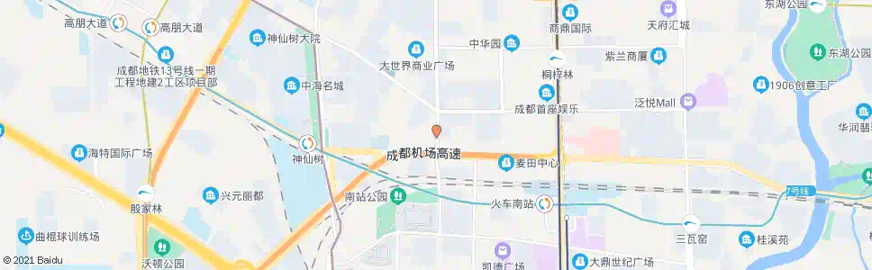 成都新光路机场路口_公交站地图_成都公交_妙搜公交查询2025