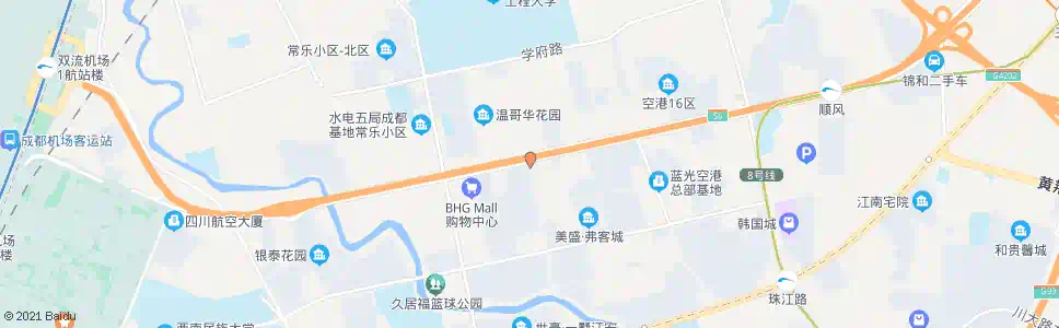 成都长江路二段_公交站地图_成都公交_妙搜公交查询2025
