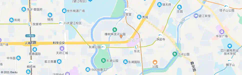 成都橡树林路二环路口_公交站地图_成都公交_妙搜公交查询2025