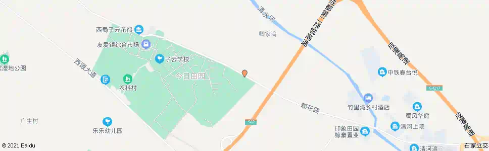 成都皇庄_公交站地图_成都公交_妙搜公交查询2025