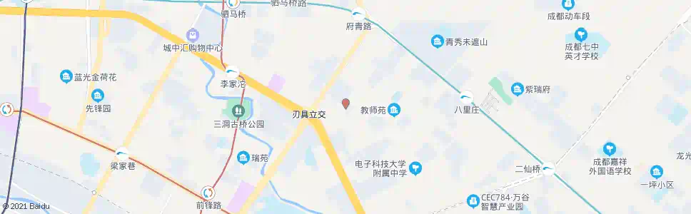 成都欣然二街_公交站地图_成都公交_妙搜公交查询2025