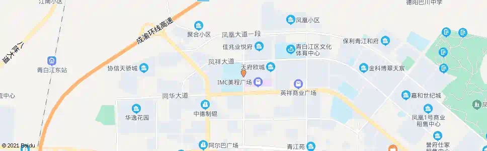 成都川化中学东_公交站地图_成都公交_妙搜公交查询2025