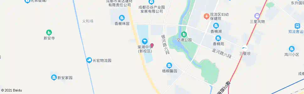 成都新棠中_公交站地图_成都公交_妙搜公交查询2025
