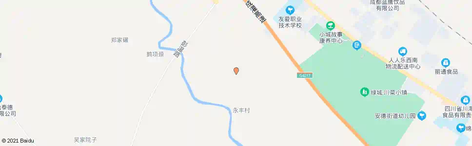 成都安龙村公共服务中心_公交站地图_成都公交_妙搜公交查询2025