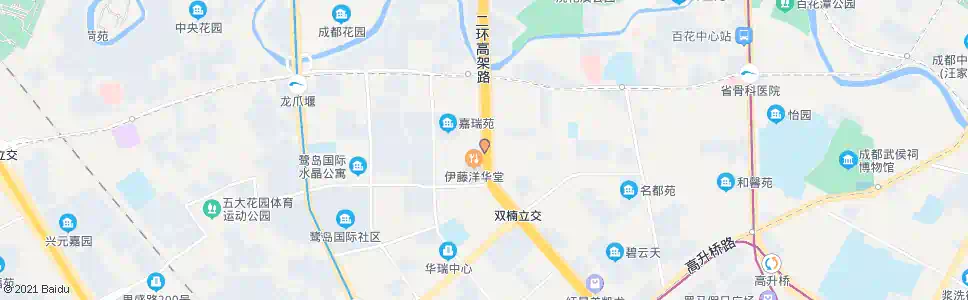 成都二环少陵路口_公交站地图_成都公交_妙搜公交查询2025