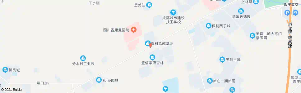 成都永福村一组_公交站地图_成都公交_妙搜公交查询2025