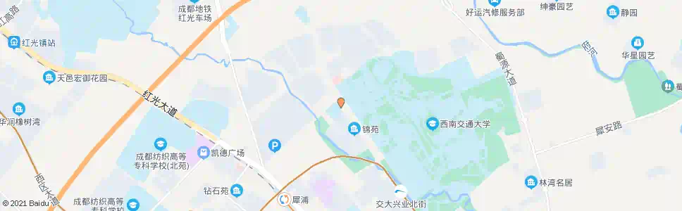 成都校园路犀方路口_公交站地图_成都公交_妙搜公交查询2025