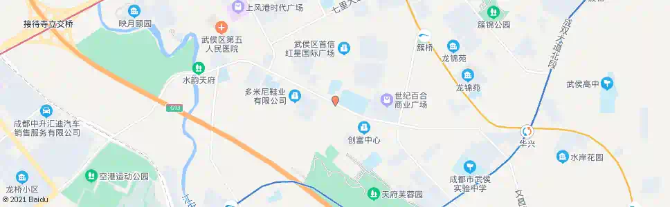 成都成双大道中段_公交站地图_成都公交_妙搜公交查询2025