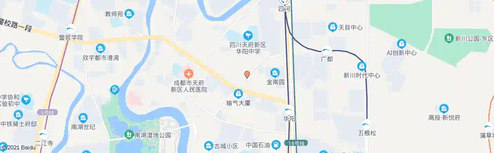 成都广都中街_公交站地图_成都公交_妙搜公交查询2025