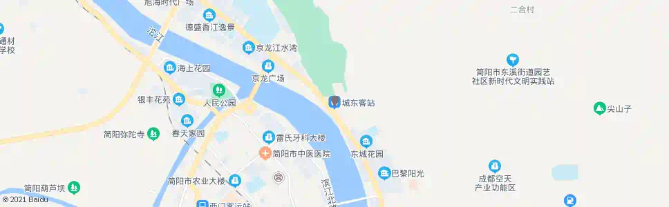 成都东湖市场东_公交站地图_成都公交_妙搜公交查询2025
