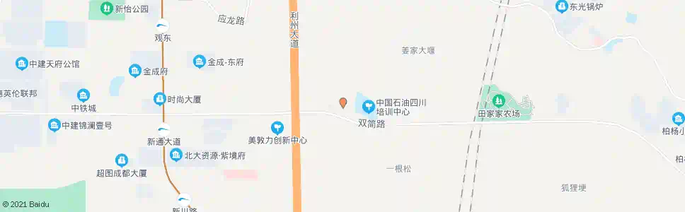 成都新华路_公交站地图_成都公交_妙搜公交查询2025