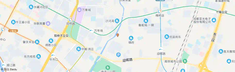 成都双福二路_公交站地图_成都公交_妙搜公交查询2025