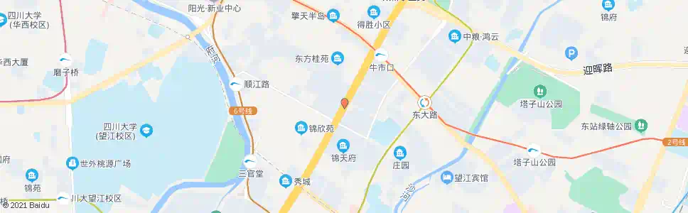 成都二环莲桂东路口_公交站地图_成都公交_妙搜公交查询2025