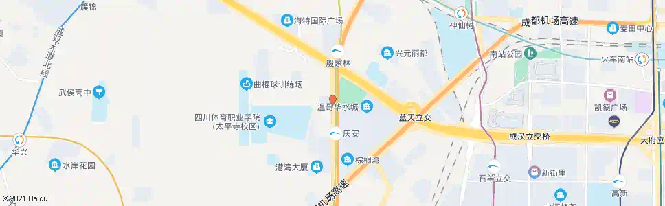 成都大件路三环路口_公交站地图_成都公交_妙搜公交查询2025