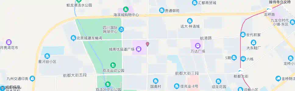 成都富豪新岸_公交站地图_成都公交_妙搜公交查询2025