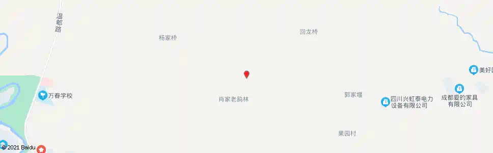 成都八角村_公交站地图_成都公交_妙搜公交查询2025