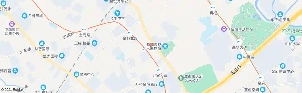 成都科兴北路东_公交站地图_成都公交_妙搜公交查询2025