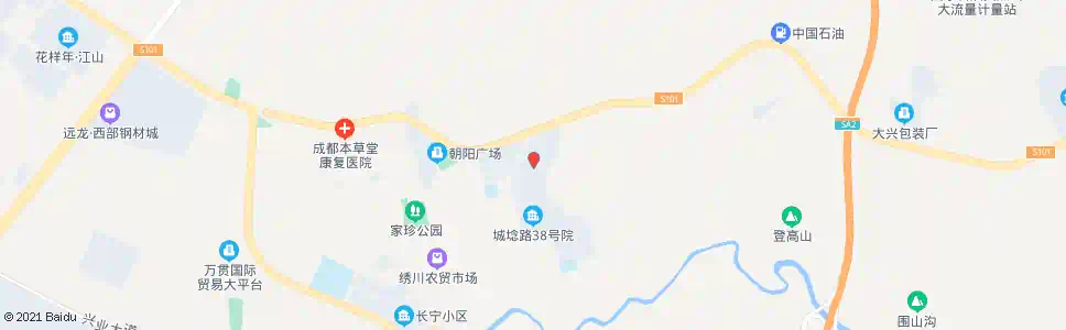 成都集装箱小区_公交站地图_成都公交_妙搜公交查询2025