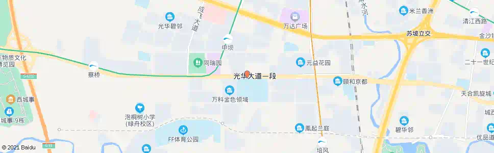 成都万家湾公交站_公交站地图_成都公交_妙搜公交查询2025
