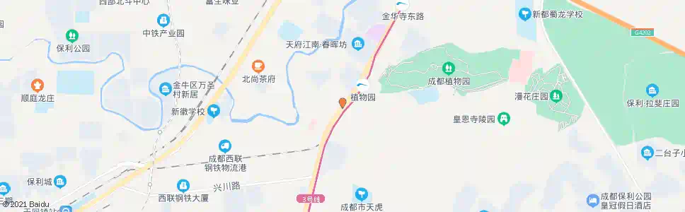 成都川陕路北_公交站地图_成都公交_妙搜公交查询2025