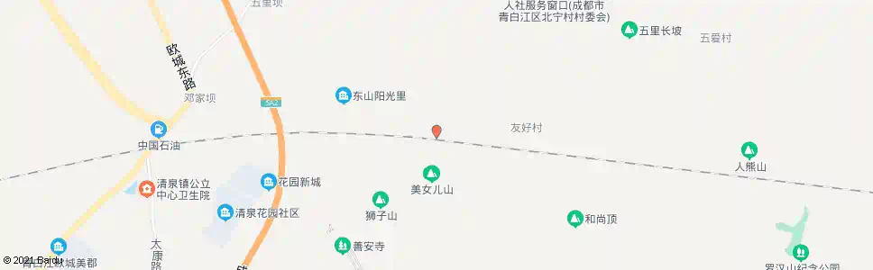 成都友好村三组_公交站地图_成都公交_妙搜公交查询2025