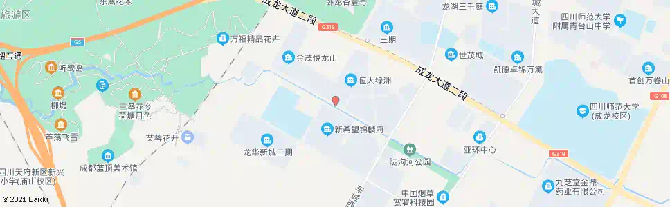 成都恒大绿洲后门_公交站地图_成都公交_妙搜公交查询2025