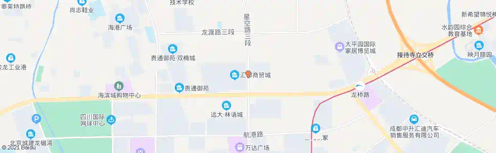 成都星空路双楠大道口_公交站地图_成都公交_妙搜公交查询2025