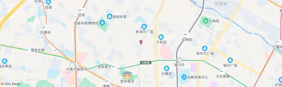 成都长顺下街_公交站地图_成都公交_妙搜公交查询2025