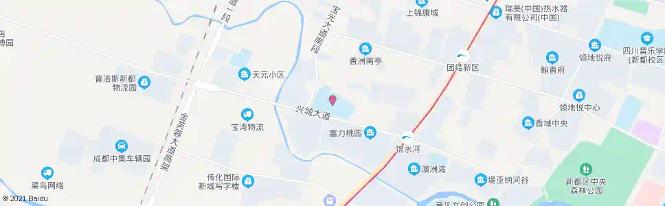 成都新都一中实验学校_公交站地图_成都公交_妙搜公交查询2025
