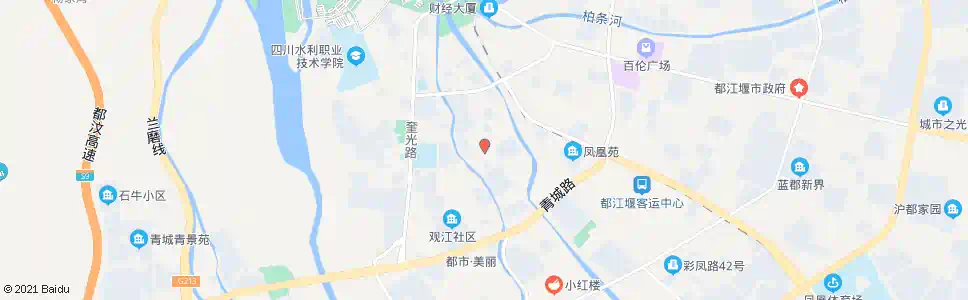 成都江安西二街_公交站地图_成都公交_妙搜公交查询2025